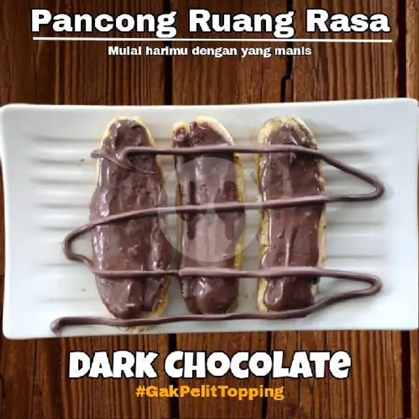 Pisang Bakar Dark Chocolate | Pancong Ruang Rasa, Limo