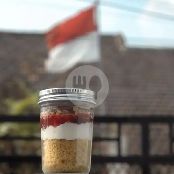 Dessert Jar Merah Putih | Ino Kopi, P Tirtayasa