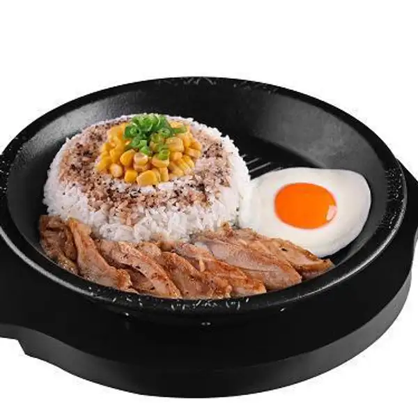 Chicken Pepper Rice with Egg  (include drink) | Pepper Lunch, Ska Pekanbaru