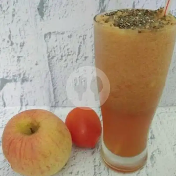 Juice Mix 2 Varian ( Tomat + Apel) | Juice Buah Ori