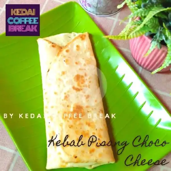 Kebab Pisang Choco Cheese Milk | Kedai Coffee Break, Curug