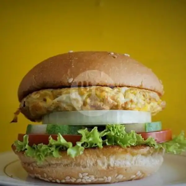 Scrambled Egg Burger | Burger Time, Bidar