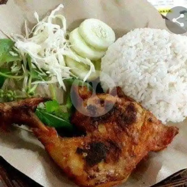 Paket 1 Nasi Ayam Kampung Goreng | Ikan Bakar Marjenggo