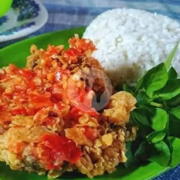 Ayam Geprek + Nasi Uduk + Teh Obenk | Dapoer Kaylea