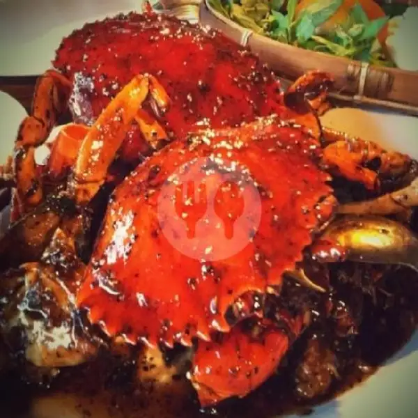 Rice Crab Asoka Cewek Telur KS ( Nasi, Kepiting + Udang, Jagung Manis ) | Kepiting Sambalado, Kenjeran