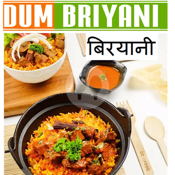 Mutton Dum Briyani (kambing) | Prabhu Curry House, Prabudimuntur
