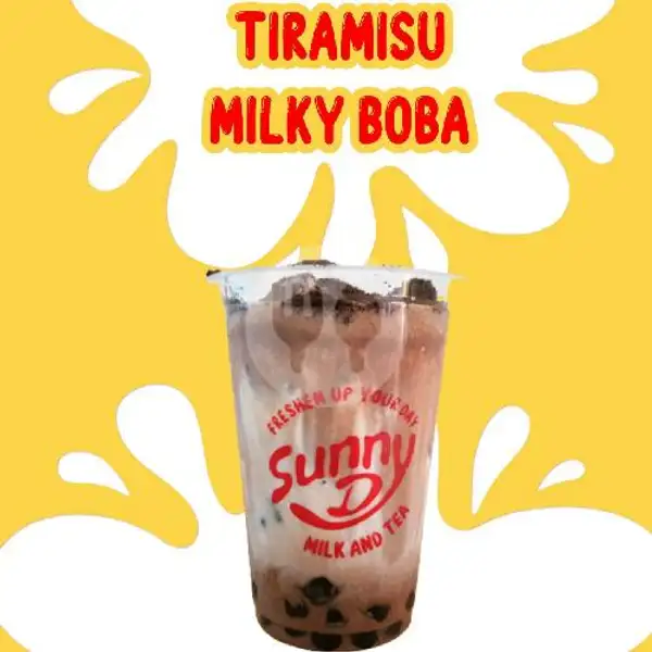 TIRAMISU MILKY BOBA | Sunny D Milk and Tea