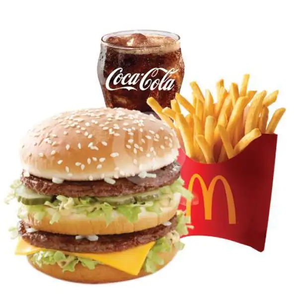Paket Hemat Big Mac, Medium | McDonald's, Galuh Mas-Karawang