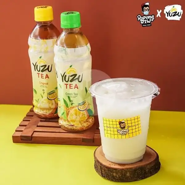 Yuzu Milky Green Tea | Ropang OTW, Lampung