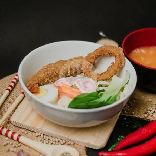 Seafood Udon | Ramen Bajuri, Burangrang