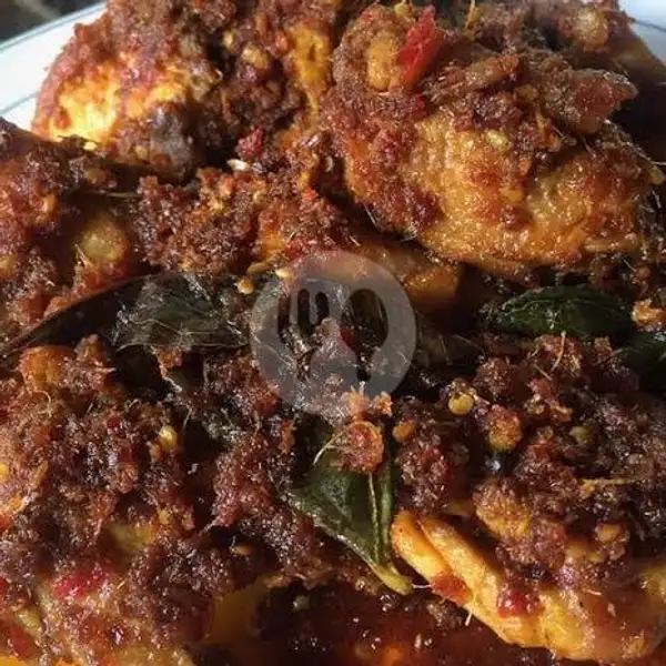 Ayam Goreng Sambel Kluwek Rempah +Tempe Tahu Tanpa Nasi | Warung Kuliner Cemara Mato Aia