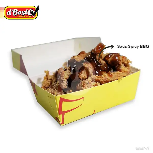 Chicken Strips Spicy Barbeque | d'Besto, Timbul Express