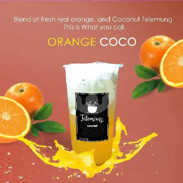 Orange Coco Large | Telemung Ice Coconut Kedaton