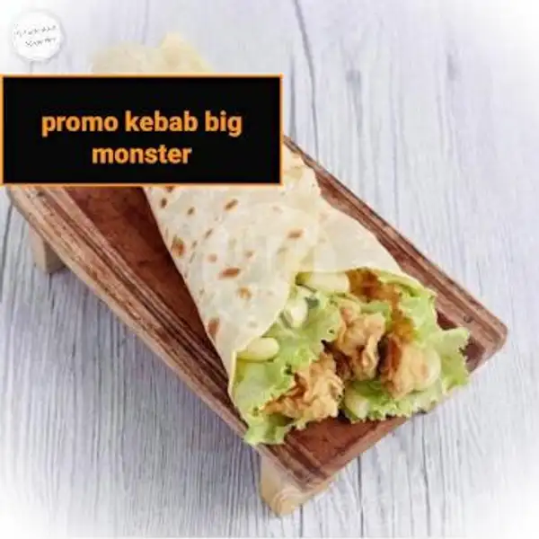 Kebab Big Monster Sosis Long Jumbo | Roti Bakar Medina Kitchen, Cipondoh