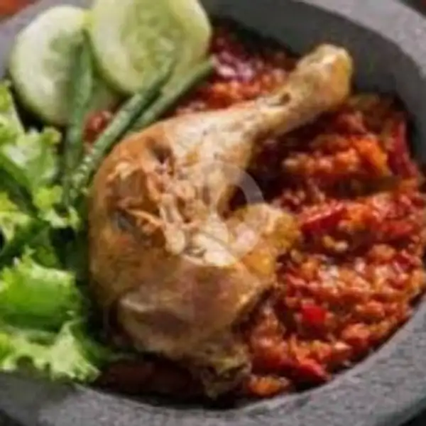 Ayam Penyet (tanpa nasi) | Tahu Tek & Ceker Ndower Nagihi, Berbek