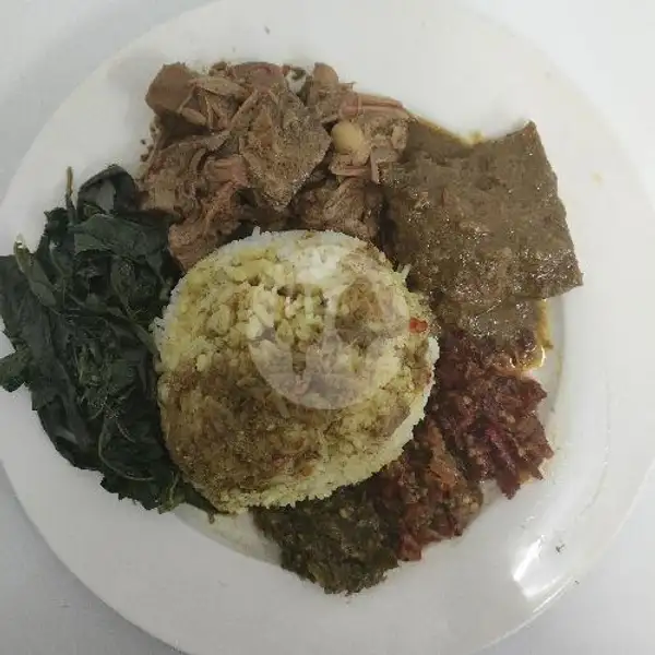 Nasi Padang Rendang | Nets Kuliner, Masakan Padang Pedas, Sidakarya