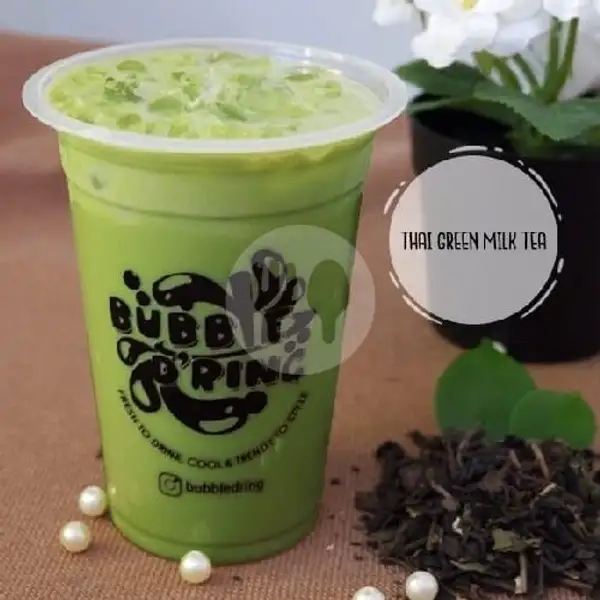 Thai Green Tea | Bubble D'ring, Cut Meutia