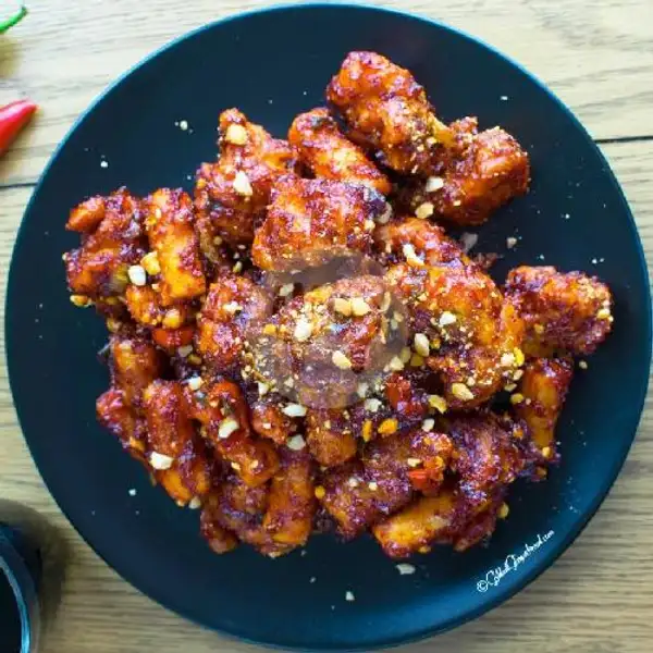 Dakgangjeoung (Chicken Toppoki) | Korean Streetfood, Cilbeunying