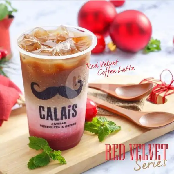 Red Velvet Latte Ice | Calais, Ciputra Mall