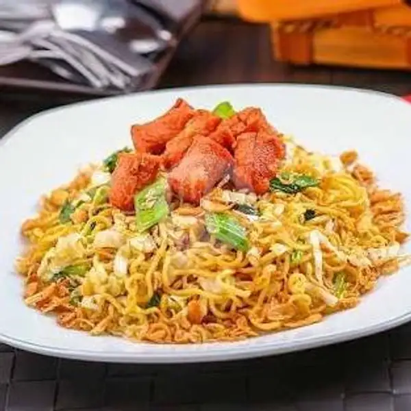 Indomie Goreng Sosis | Ayam Geprek Mami Queensha, Patam Lestari