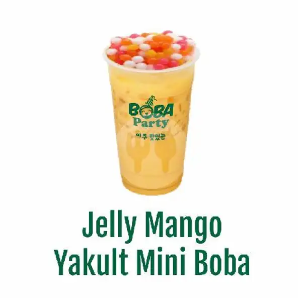 Jelly Mango Yakult Mini Boba | Boba Party, Sorogenen