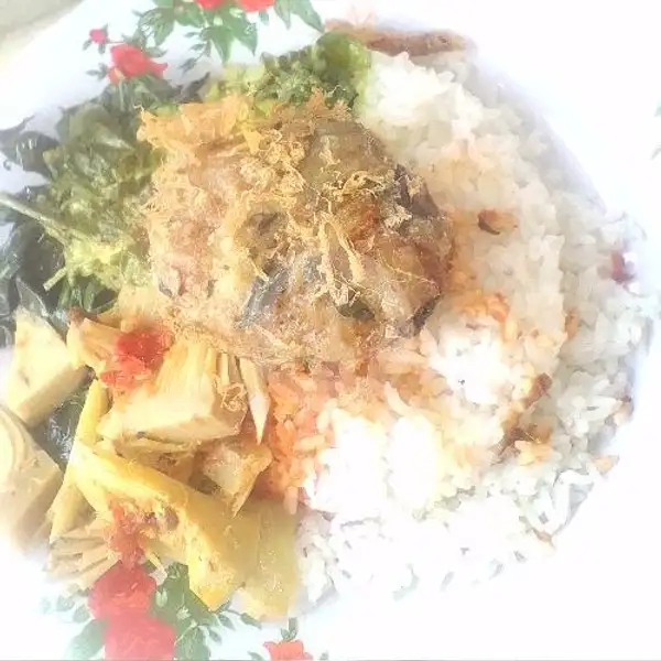 Nasi Perkedel | Warung Makan Fajri Ketupat Sayur, Ruko Duren Sawit