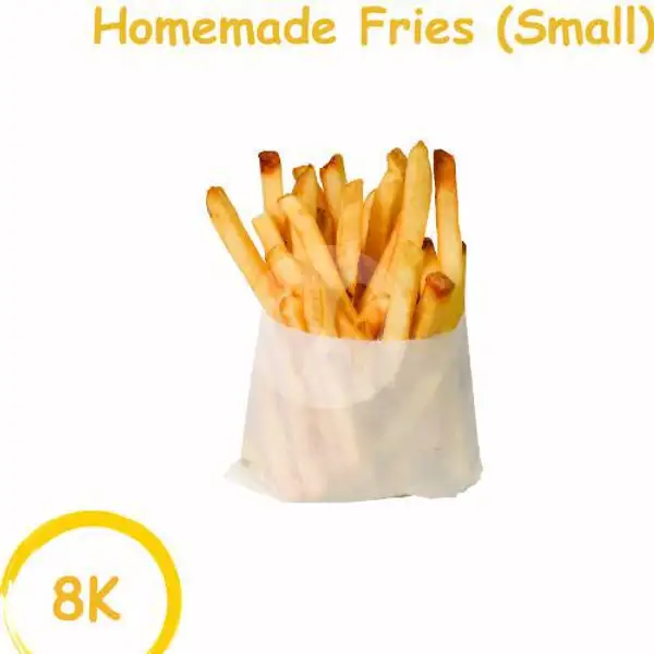 Homemade fries (Small) | K'Meals Bar & Restaurant, Prawirotaman