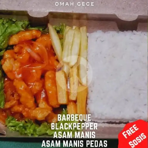 Rice Box Ayam Asam Manis | G & G Food, Mlati