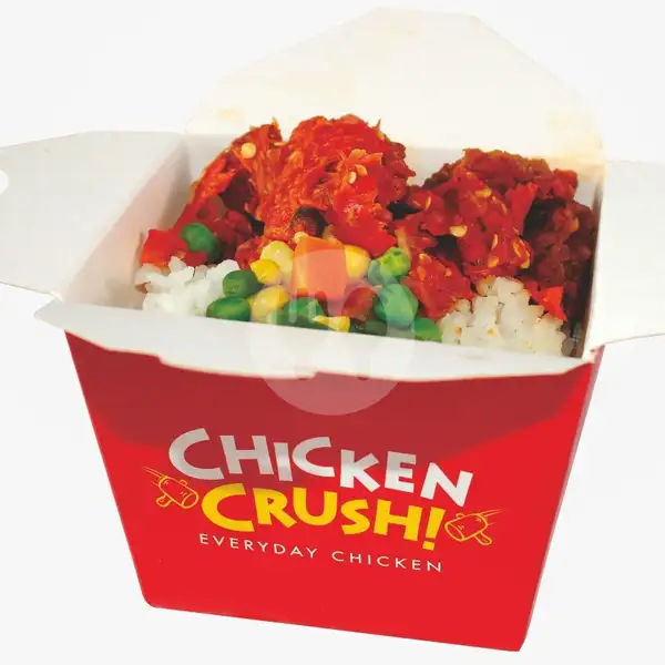 Ricebox Geprek | Chicken Crush, Tendean