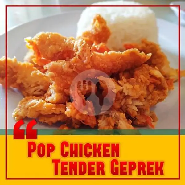 Pop Chicken Tender Geprek | Popeye Chicken Express, Sidokarto Godean