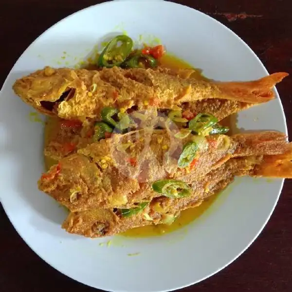 Ikan Jangki Bumbu | Rumah Makan Padang Sumber Rezeki, Gunung Batukaru