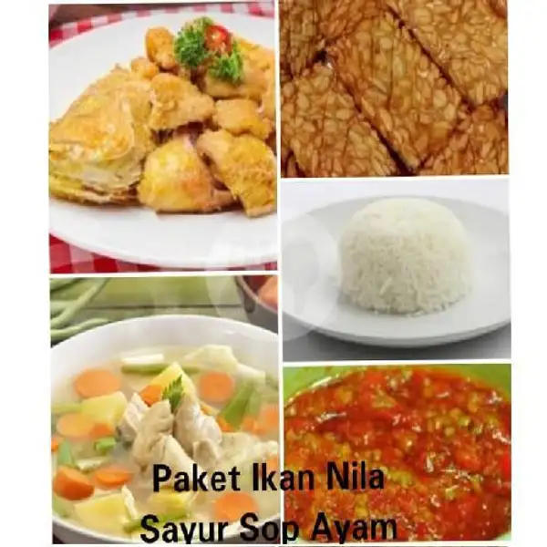 Paket Ikan Nila.Sayur Sop Ayam | Warkop Ayam Gepeng, Cimanggis