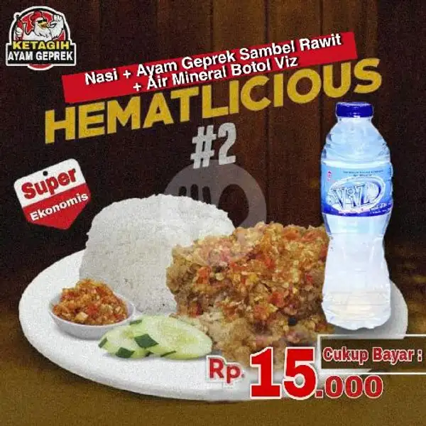 Paket Hematlicous | Ayam Geprek Ketagih, Abdurahman