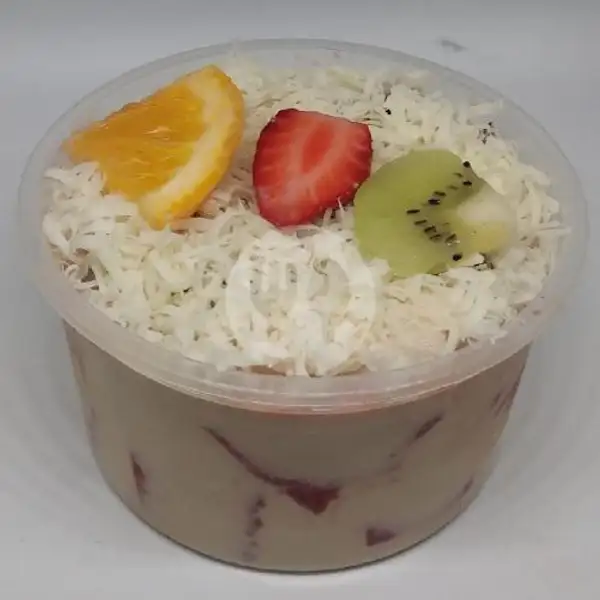 Salad Saus Vanilla Latte 500ml Toping Keju | Pudding & Salad Start, Imam Bonjol