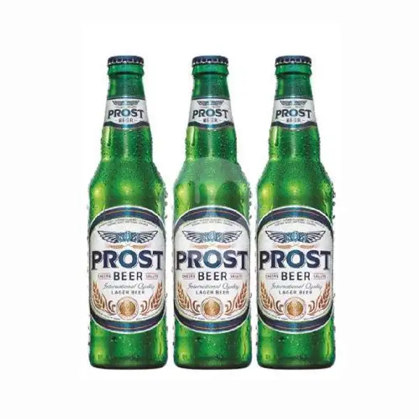 3 Btl- Prost Beer Lager 620ml | Loka Drink Amer - Arak - Beer , Cokroaminoto