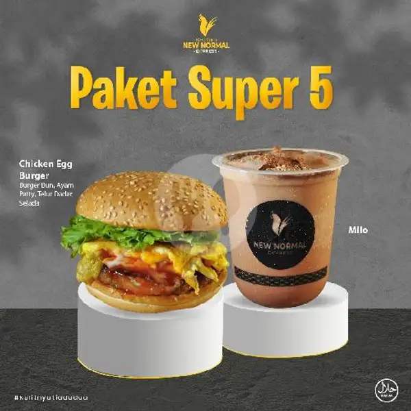 Paket Super 5 | Nasi Kulit New Normal, Express Mall SKA