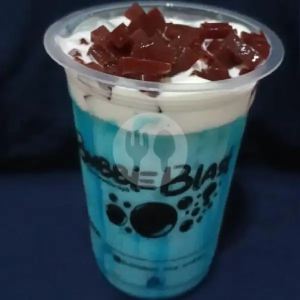 Milkshake Choco Jelly Bubble Gum | Minuman Bubble Blast
