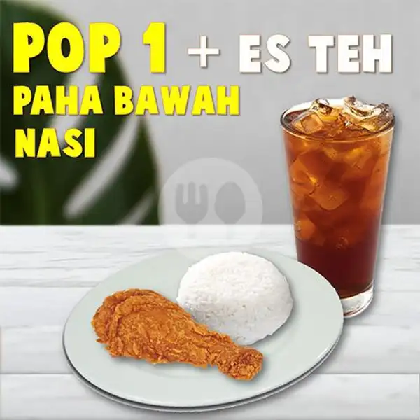 Pop 1 Es Teh | Popeye Chicken Express, Sidokarto Godean