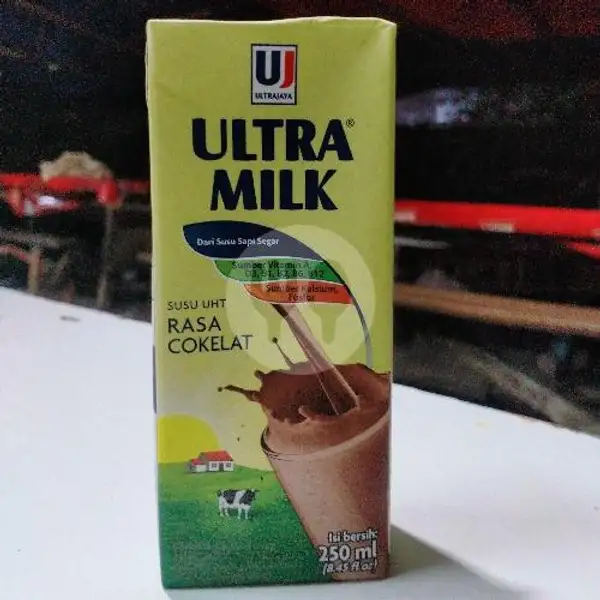 Susu Ultra Milk Coklat | Warung Jalil Ketoprak, Hasanudin