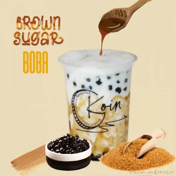 Brown Sugar Boba | Rice Bowl Koin Tlogosari