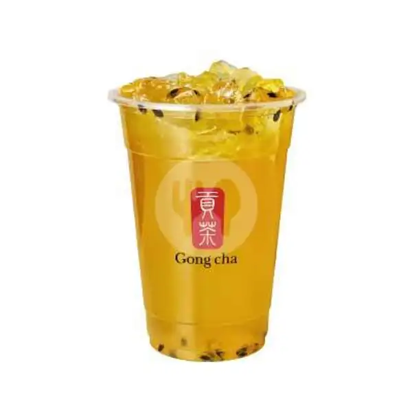 Passion Fruit Peach Green Tea | Gong Cha, Grand Indonesia