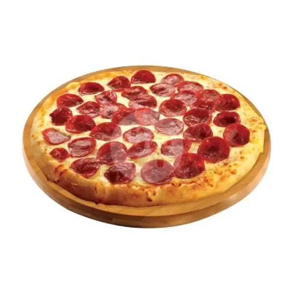 Beef Pepperoni Feast | Domino's Pizza, Tlogosari