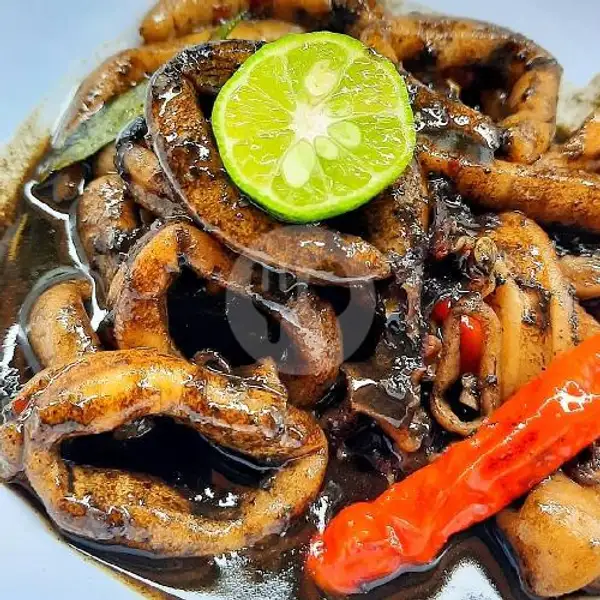 Rice Squid Spicy Black One | Ayam Paru Cumi Mercon Nonie Kitchen, Aceh