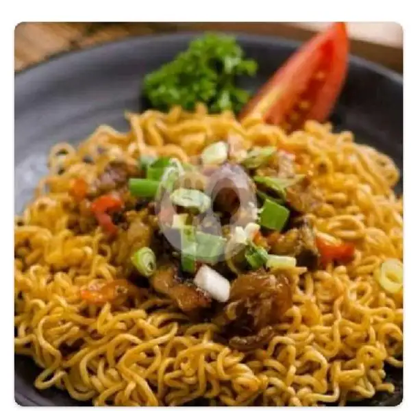 Indomie Goreng Sper Daging+Nasi Putih/Manis Dinging | Mie Aceh Indah Cafe, Deli Tua