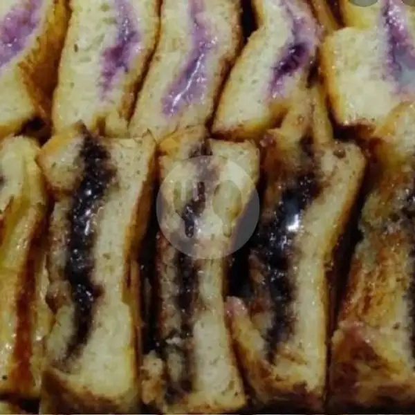 Coklat - Bluberry | Roti Bakar