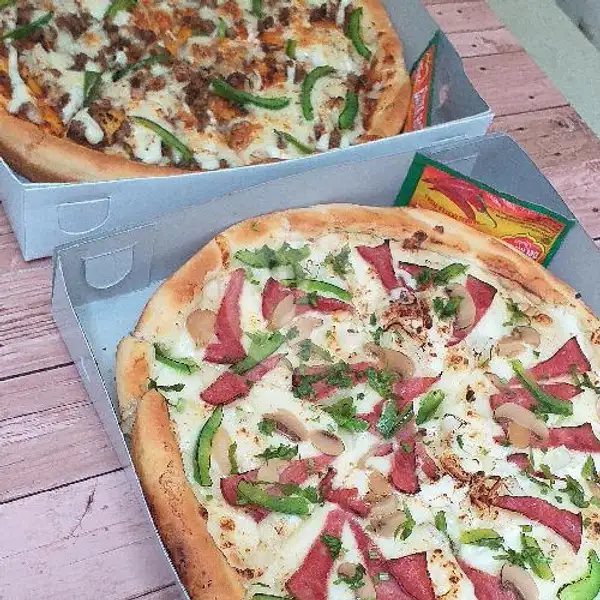 PROMO 2 PIZZA MEDIUM | Pizza Laziz, Poncol