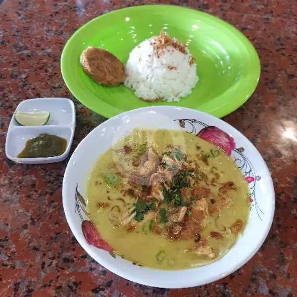 Nasi Soto Medan Ayam + Perkedel | Kopitiam Hemat, Payung Sekaki