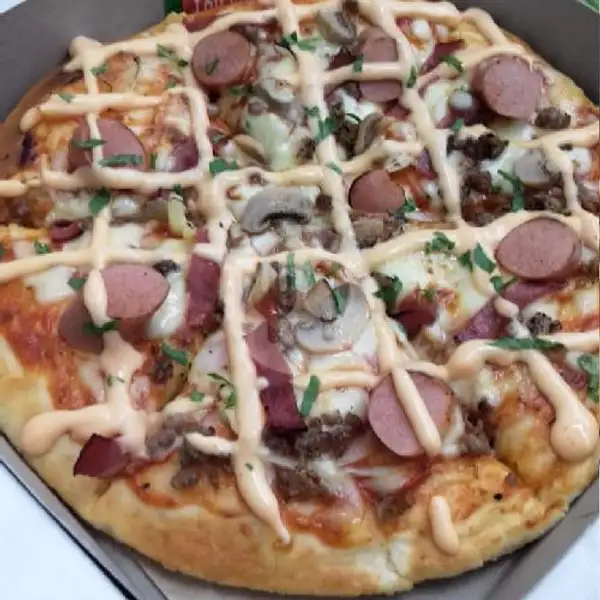 Big Meat Large | Pizza Laziz, Poncol