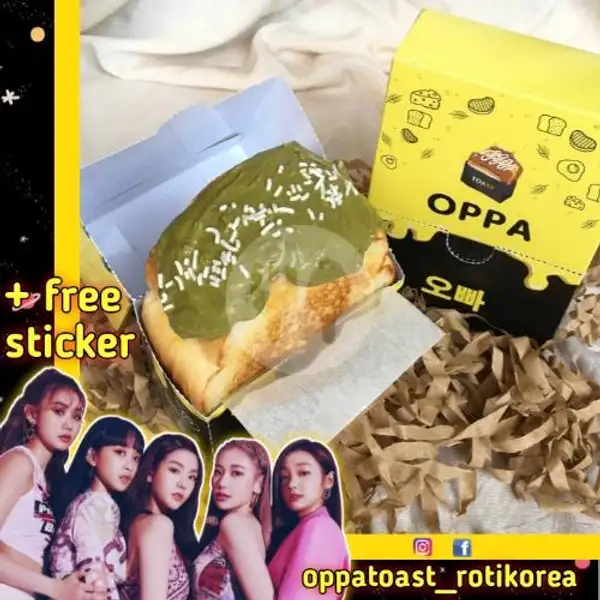 Eonni Secreet Number - Matcha Crunchy | Oppa Toast Roti Bakar Korea