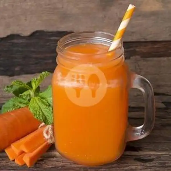 Juice wortel | Ayam & Bebek Kremes Bang Sukdi, Tiban